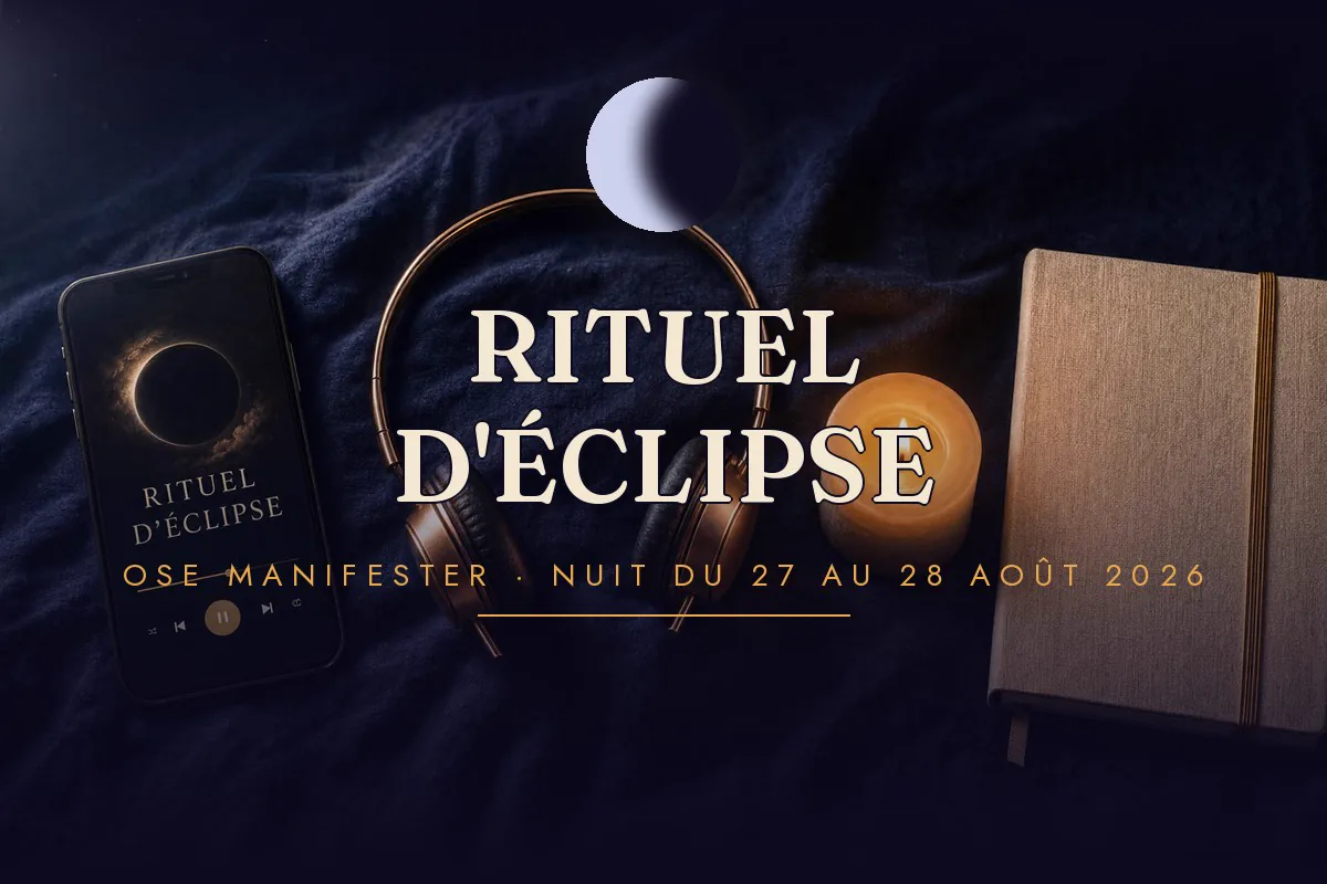 La Lune à demi voilée, dans la nuit du Rituel d’Éclipse